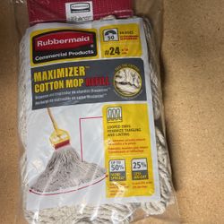 Rubbermaid Maximizes Cotton Mop Refill