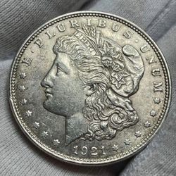 $1 1921 Morgan Dollar. Collectible Coin USA 