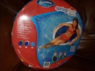 Spring float papasan