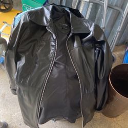 Faux Leather Jacket