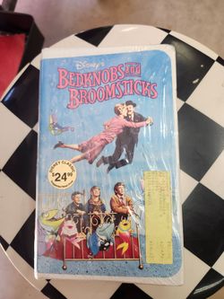 Bed knobs and broom sticks vhs movie