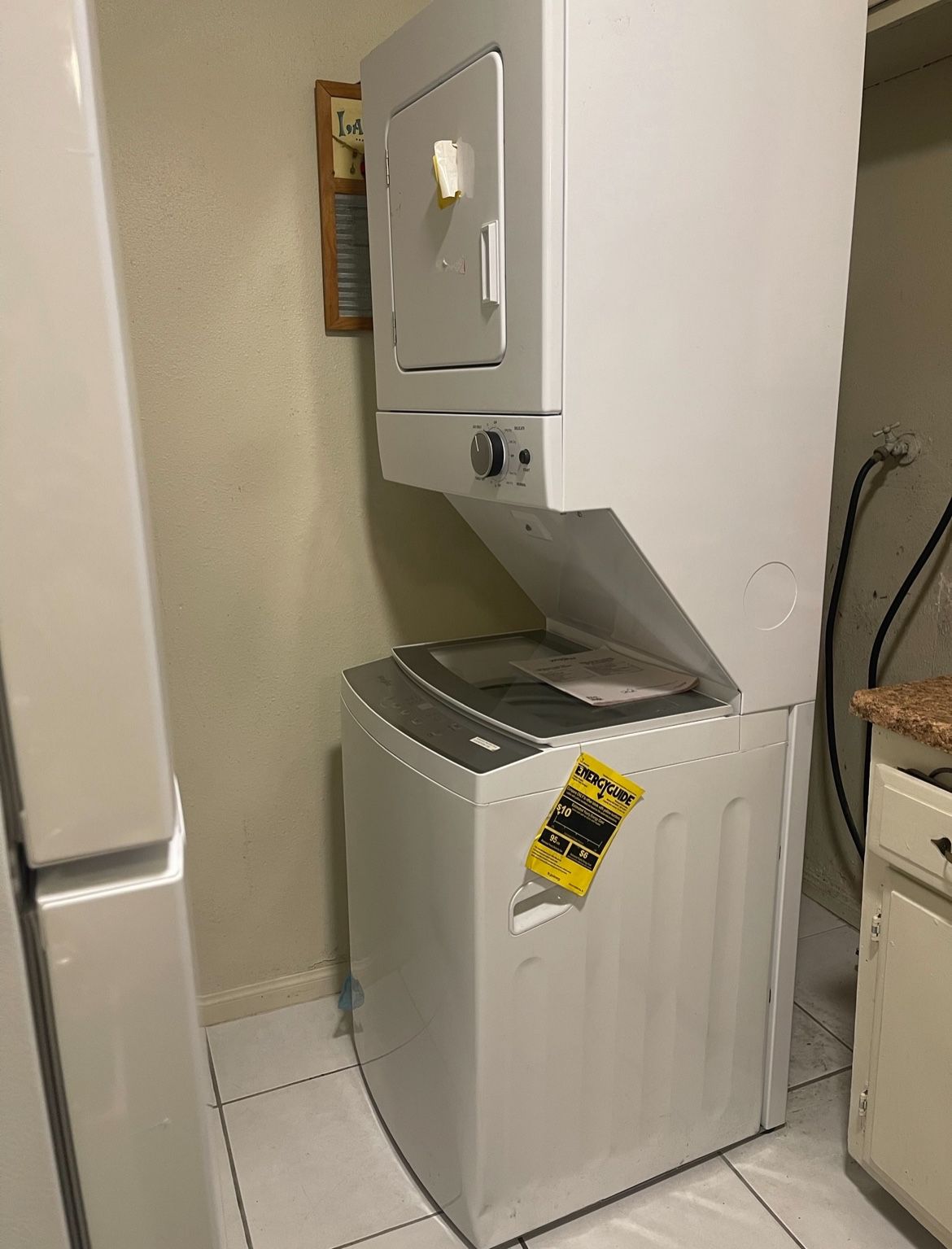 Whirlpool Stacked Washer & Dryer