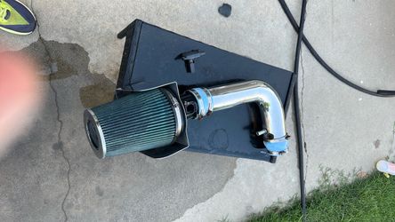 Cold air intake with heat shield and mass air flow sensor fits ford expedition 1997 to 2004