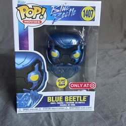 Blue Beetle (Glow In The Dark)  Funko Pop #1407