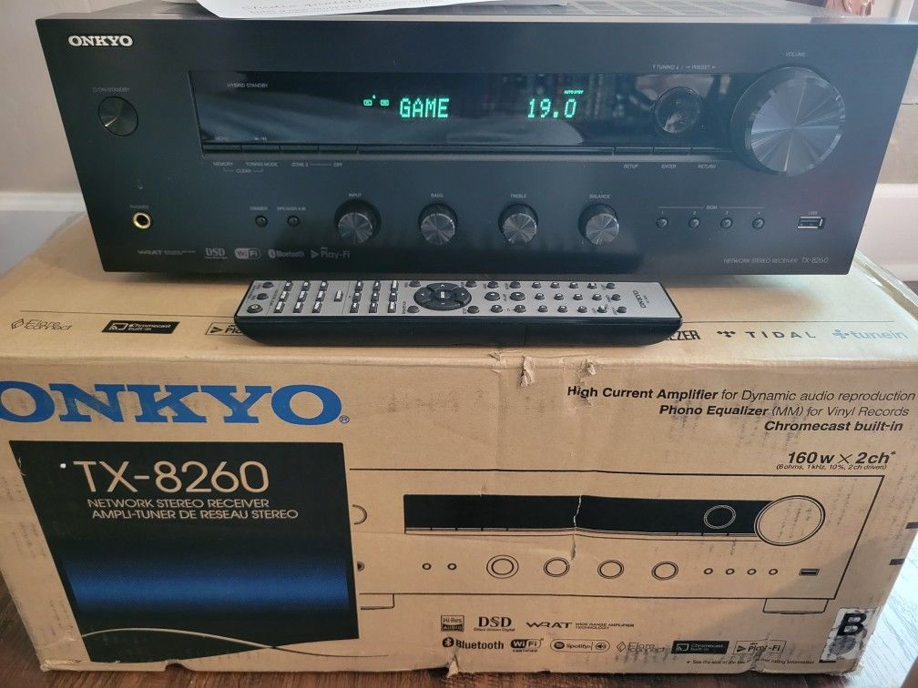 Onkyo TX-8260 Stereo Receiver