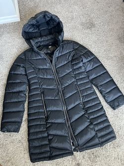 DKNY Womens Hooded Light-Weight Puffer Sz M