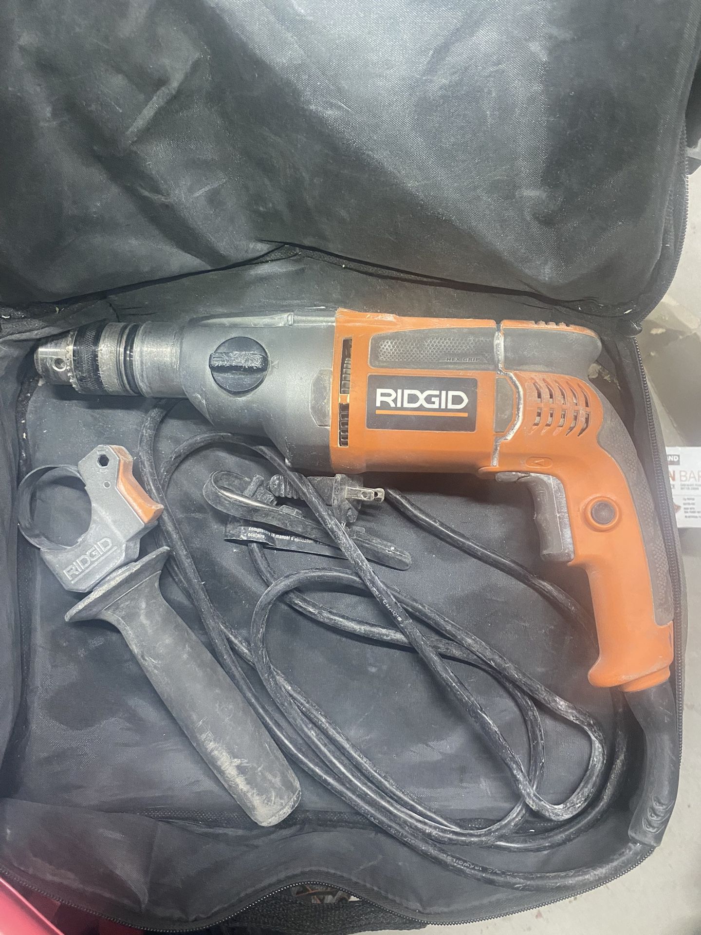 Rigid 1/2” Hammer Drill