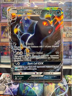 Pokemon Umbreon GX Jumbo Card Promo SM36