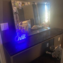 Table And Mirror