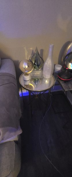 Living room set couch coffee tables.