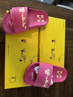 Off White Slides For Kids