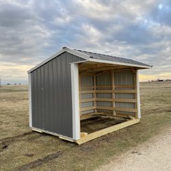 8x12 Run In Shed-Sheep And GOAT shelter