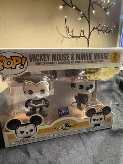 Funko Pop Mickey & Minnie Mouse D23 Expo 2022 2-Pack