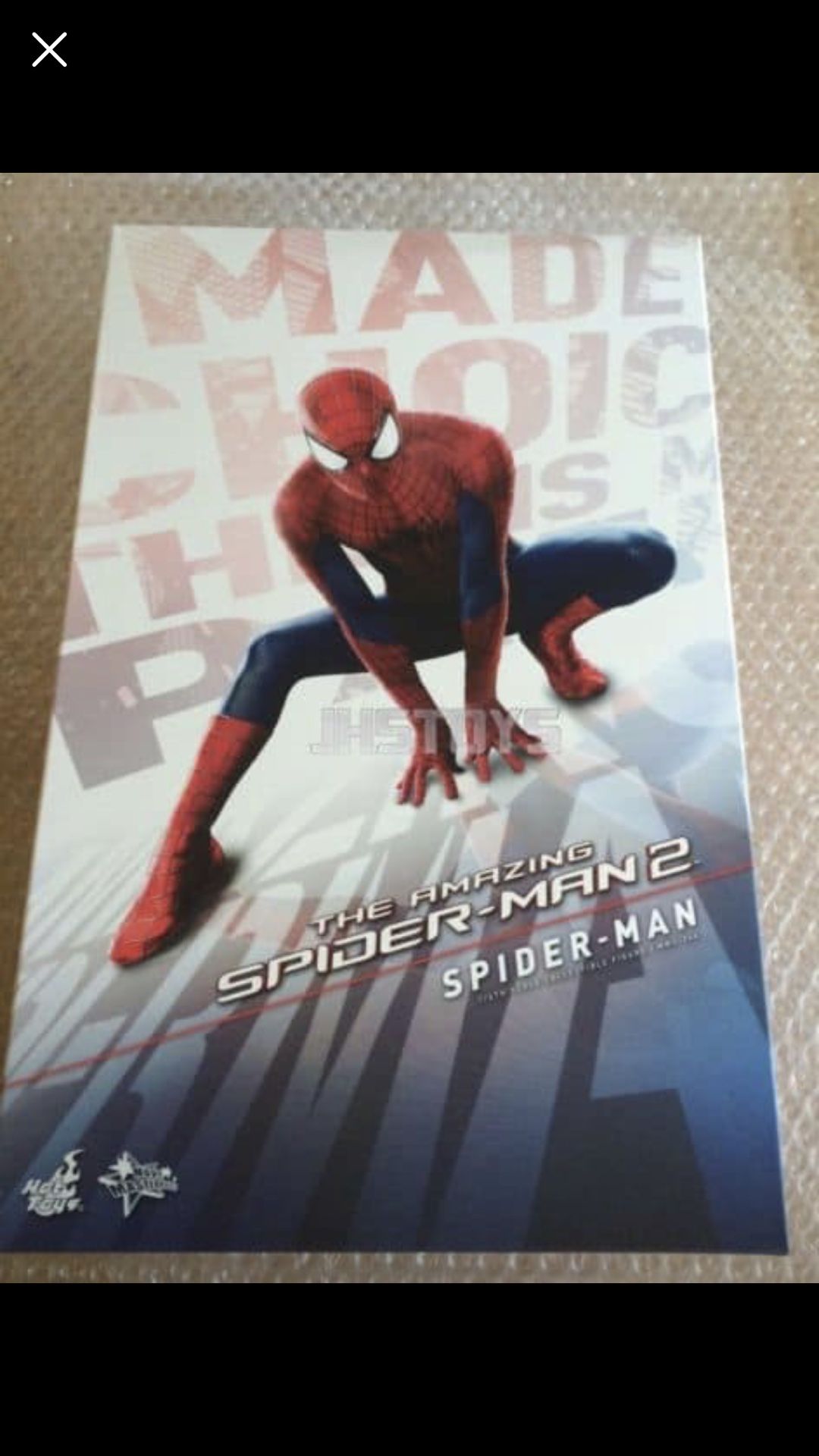 Hot toys Amazing spider-man 2 (spiderman) 1/6th scale figure