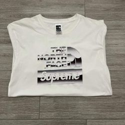 Supreme The North Face Metallic Logo T-shirt