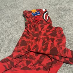 Red Bape Hoodie