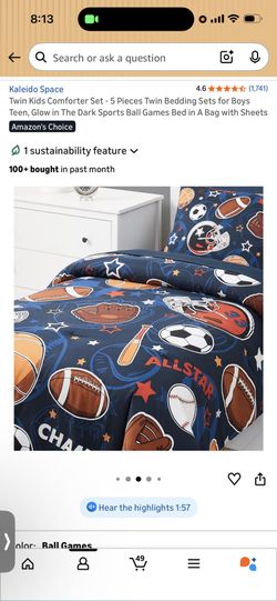 Twin Size Comforter Set