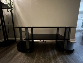 Black TV Stand