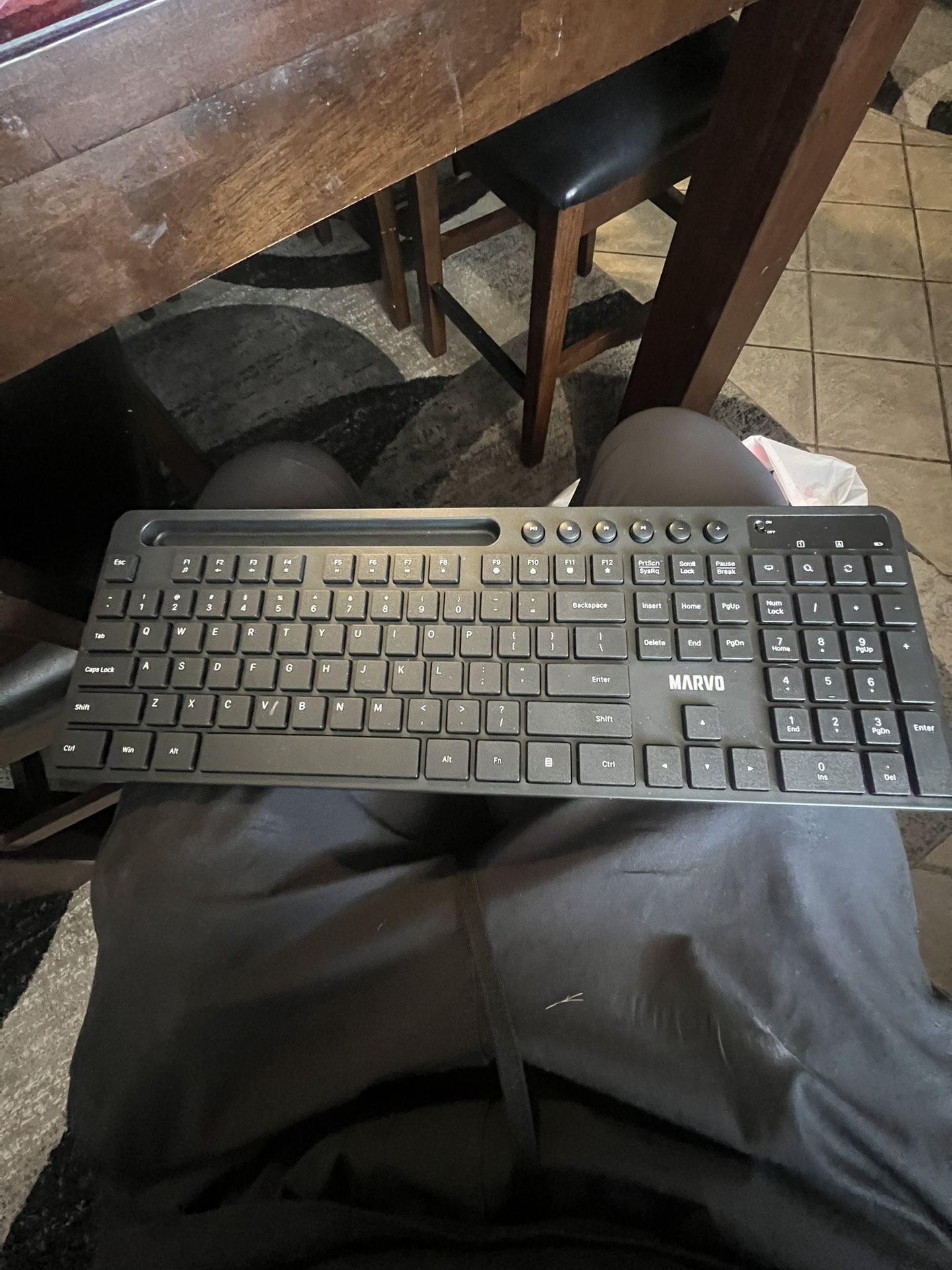 Marvo 2.4GHz Wireless Keyboard