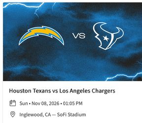 2 Chargers vs Texans