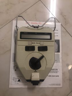 Burton Digital PD Meter - Optometry
