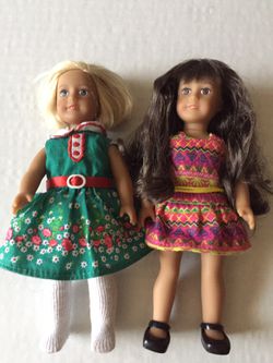 Mini American girl dolls