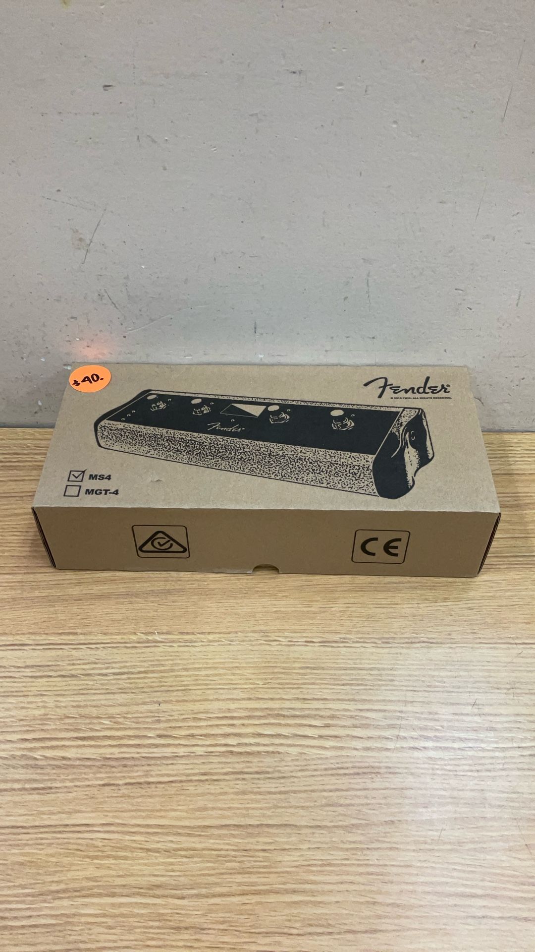 FENDER MS4 FOOTSWITCH.