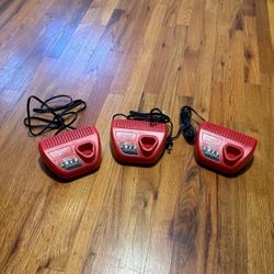 Milwaukee M12 Charger Brand New  $35 Each