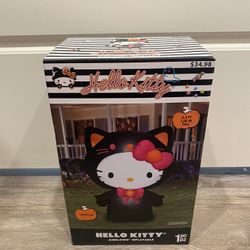 Hello Kitty Halloween Inflatable 