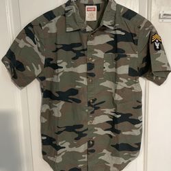 10/12 Boys Camo Shirt