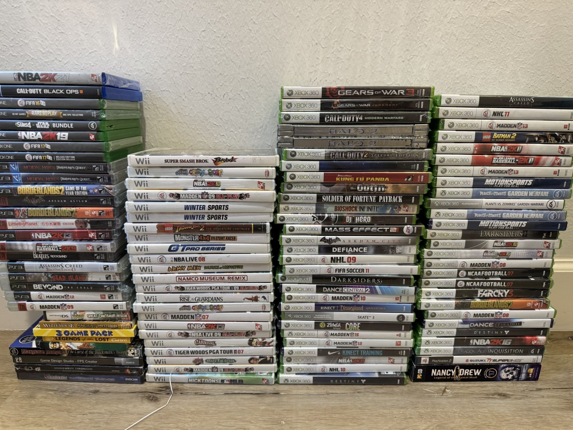 Xbox360 Wii PS3 PS4 New!!!!