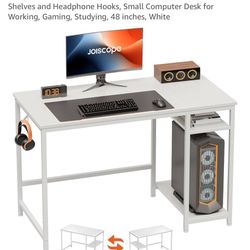 Office Desk with Shelves