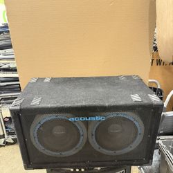 vintage acoustic speakers tested 