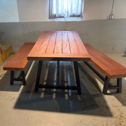 Arcadia wood table