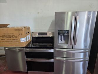 Stainless steel appliances delivery available