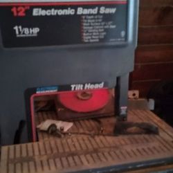 Band Saw, 12" Electronic  Floor Model