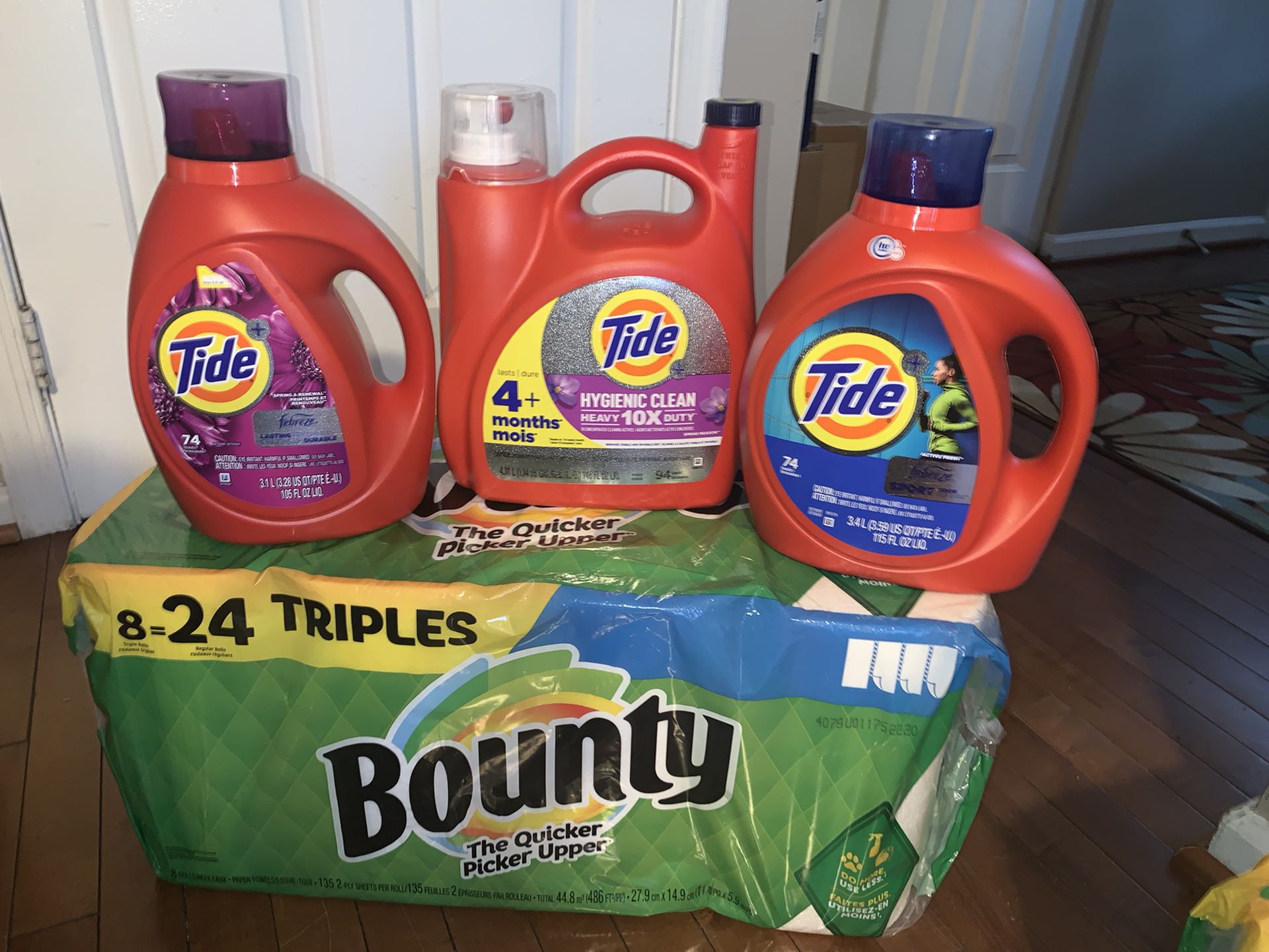 Tide Bounty Bundle (4 items) 