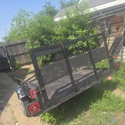 5. By 8. Trailer. New tires good.     With bill of sale