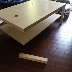Table With 1 Leg Broken