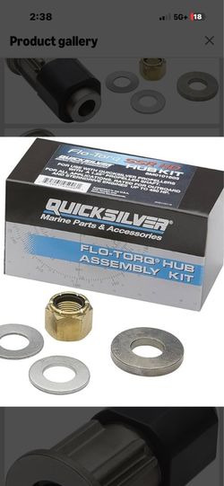 Quicksilver 8M0101603 Flo-Torq SSR HD Propeller Hub Kit Mercury 200-400 Hp 4-Stroke Outboards with 1.25" Prop Shaft