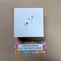 Apple Airpods Pro 2 Wireless Headphones New - Pay $1 today and pay the rest later -
