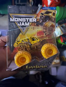 Spin Master Monster Jam EarthShaker 1:64 Scale Monster Truck Series 46 New 2026