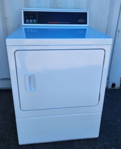 Refurbished Speed Queen SDENCRGS173TW01 OPL Front Load Gas Dryer Serial No.: 2210008459