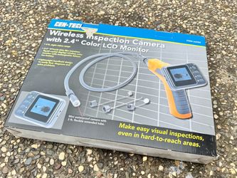 Cen-Tech Wireless inspection camera 2.4” LCD Screen