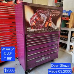 Dean Skuza Matco Tools Pro-Formance Series