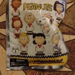 Brand New Peanuts Bag Clips $7 Each