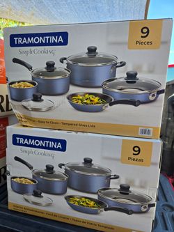 Tramontina 9 piece cookware