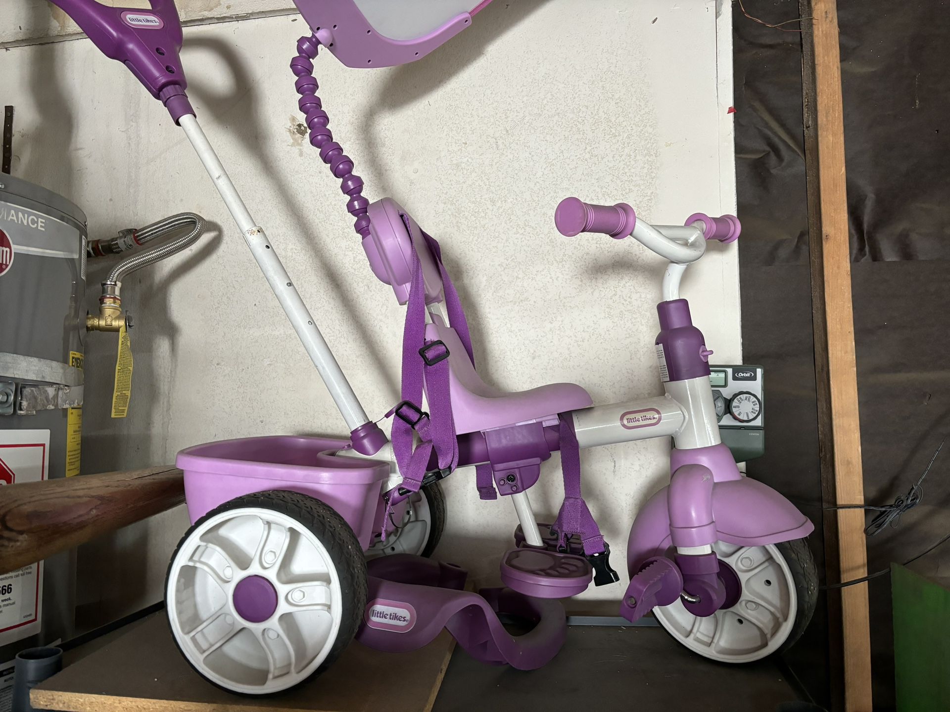 Toddle Bike With Sunshade And Handle