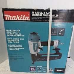 Makita 16 Gauge, 2-1/2" Straight Finish Nailer Brand New (Price Is Firm)