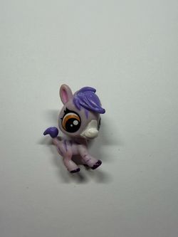 Littlest Pet Shop Purple Foal